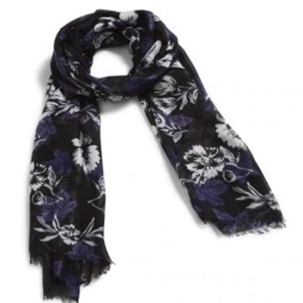Vera Bradley Fringe Scarf, Frosted Floral